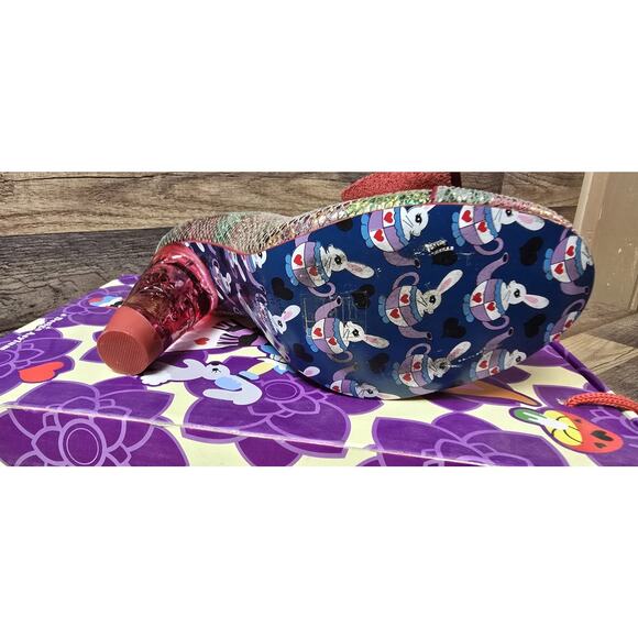 Irregular Choice Ozzy Green/Red Chunky Heel 3801-02K USA 10 EUR 41 Pre Owned - Picture 13 of 16